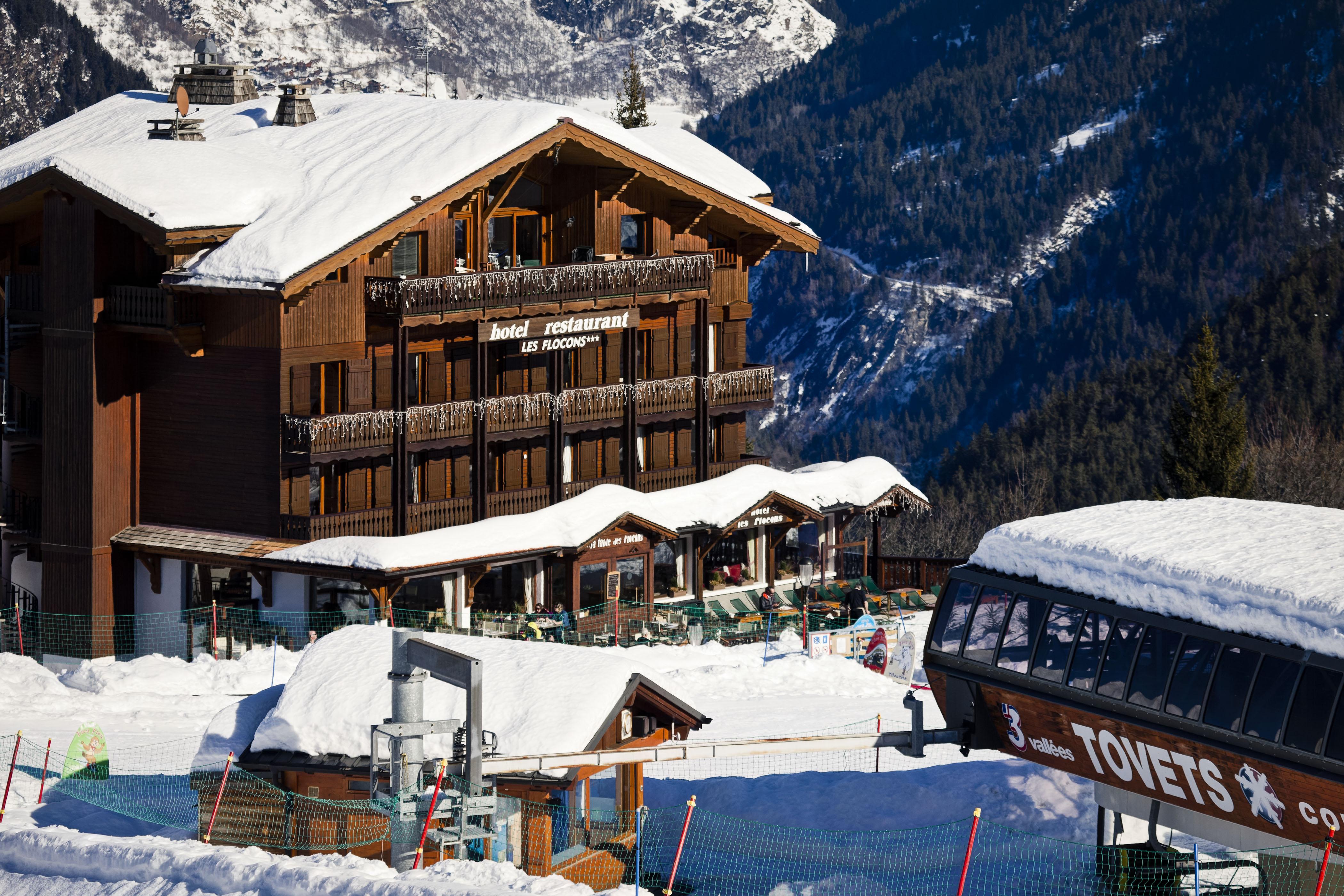 Hotel Les Flocons Κουρσεβέλ Εξωτερικό φωτογραφία