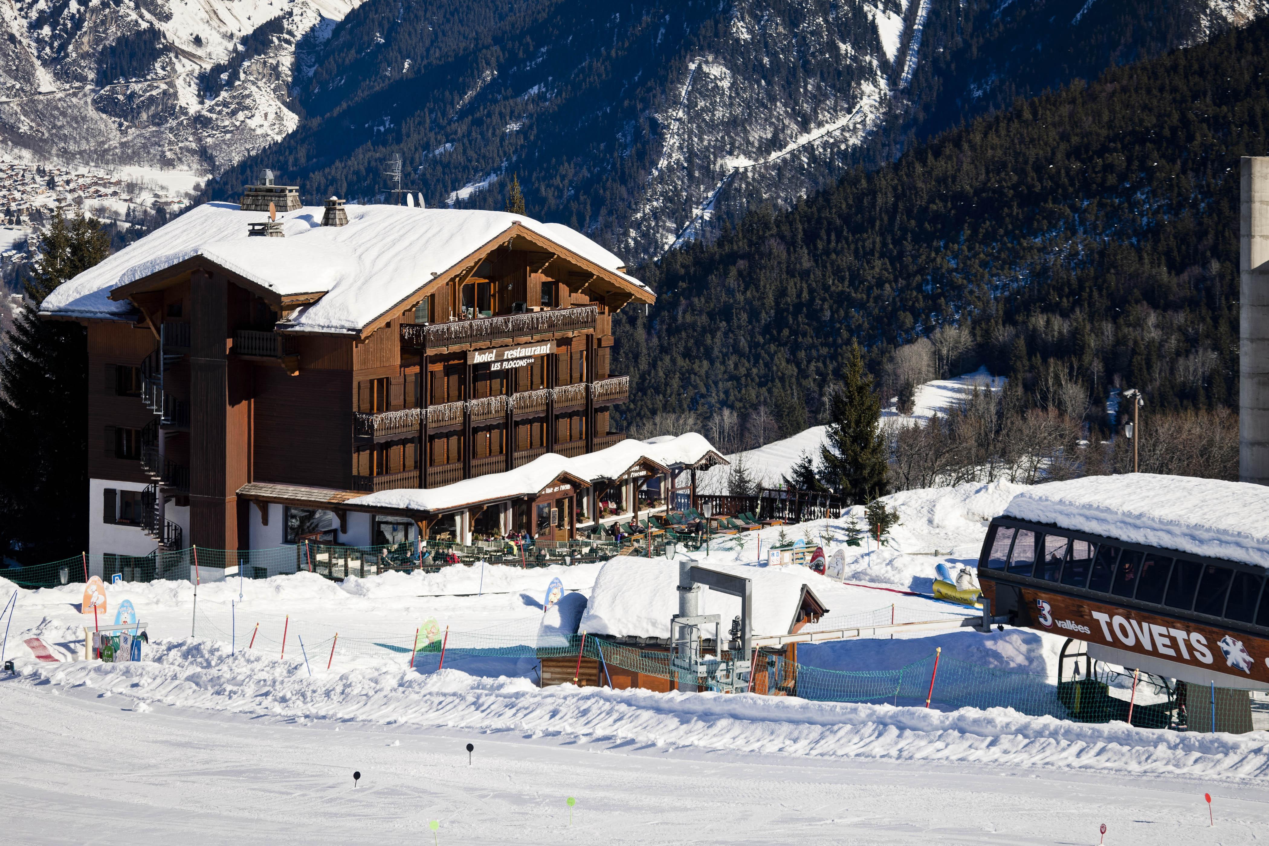 Hotel Les Flocons Κουρσεβέλ Εξωτερικό φωτογραφία